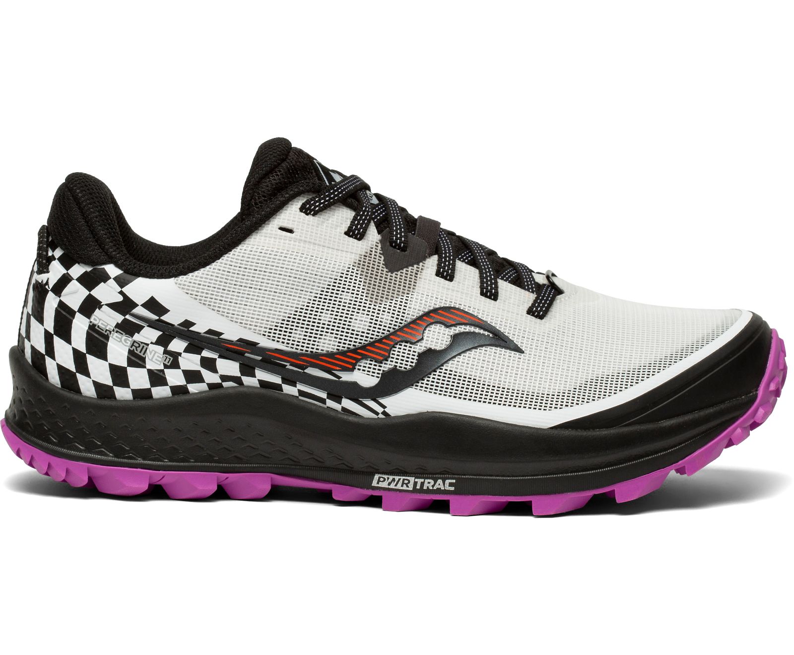 Saucony Peregrine 11 Women\'s Trail Running Shoes Silver / Purple | Canada 234MQZA